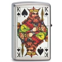 Zippo King of Spade with Evil